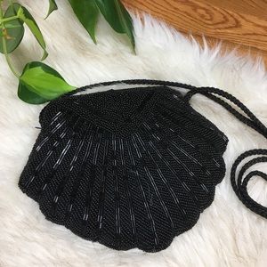 Vintage Beaded Shell Purse